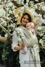 Ladda upp bild till gallerivisning, Lenny Lamb Woven Baby Wrap/Vävd sjal - LOTUS - NATURAL - 100% linne
