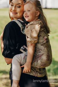 LennyPreschool Carrier - HERBARIUM - RECLAIMED BY NATURE - 45% bomull, 33% merinoull 14% kashmir, 8% silke