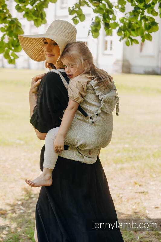 LennyPreschool Carrier - LOTUS - NATURAL - 100% linne