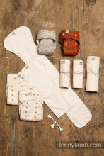 Ladda upp bild till gallerivisning, Tygblöjsset startpaket, Foxy Red &amp; Classic Pepitka - Storlek OS (One Size)
