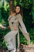 Ladda upp bild till gallerivisning, LennyHybrid Half Buckle Carrier - INFINITY - GOLDEN HOUR - 50% bomull, 50% bambu viskos - Standard
