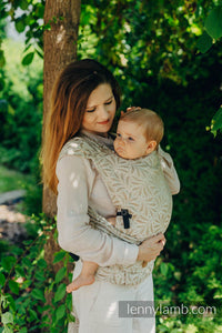 LennyHybrid Half Buckle Carrier - INFINITY - GOLDEN HOUR - 50% bomull, 50% bambu viskos - Standard