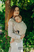 Ladda upp bild till gallerivisning, LennyHybrid Half Buckle Carrier - INFINITY - GOLDEN HOUR - 50% bomull, 50% bambu viskos - Standard

