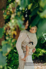 Ladda upp bild till gallerivisning, LennyHybrid Half Buckle Carrier - INFINITY - GOLDEN HOUR - 50% bomull, 50% bambu viskos - Standard

