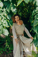 Lenny Lamb Woven Baby Wrap/Vävd sjal - INFINITY - GOLDEN HOUR - 50% bomull, 50% bombu viskos