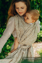 Laden Sie das Bild in den Galerie-Viewer, Lenny Lamb Woven Baby Wrap/Vävd sjal - INFINITY - GOLDEN HOUR - 50% bomull, 50% bombu viskos

