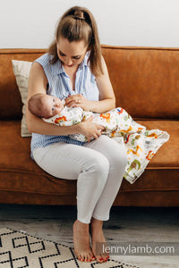 Swaddle Blanket Maxi 135x200cm - TRIP TO THE ZOO