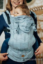 Ladda upp bild till gallerivisning, LennyGo Ergonmic Carrier - DECO - PALTINUM BLUE - 100% bomull
