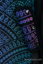 Ladda upp bild till gallerivisning, Barnvagnsunderlag för sittvagn - PEACOCK&#39;S TAIL - BLACK OPAL
