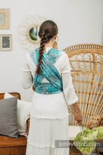 Load image into Gallery viewer, Lenny Lamb Woven Baby Wrap/Vävd sjal - WILD WINE - ALLURE - 100% bomull
