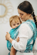 Load image into Gallery viewer, Lenny Lamb Woven Baby Wrap/Vävd sjal - WILD WINE - ALLURE - 100% bomull
