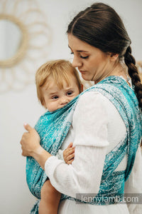 Lenny Lamb Woven Baby Wrap/Vävd sjal - WILD WINE - ALLURE - 100% bomull