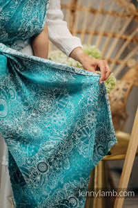Lenny Lamb Woven Baby Wrap/Vävd sjal - WILD WINE - ALLURE - 100% bomull