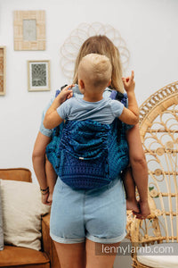 Lenny Buckle Onbuhimo Carrier - PEACOCK’S TAIL - PROVANCE - 100% bomull - Preschool