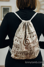 Load image into Gallery viewer, Sackpack - SYMPHONY CREAM &amp; BROWN
