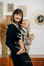 Ladda upp bild till gallerivisning, LennyUpGrade Carrier - SYMPHONY CREAM &amp; BROWN - 100% bomull
