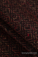 Ladda upp bild till gallerivisning, Lenny Lamb Ringsjal - BIG LOVE - AUBURN - 61% bomull, 39% Tussah silke
