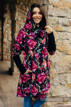 Laden Sie das Bild in den Galerie-Viewer, Asymmetrical Hoodie - Peony
