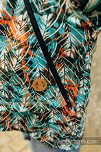 Ladda upp bild till gallerivisning, Asymmetrical Hoodie - Tropical Garden - Utförsäljning!
