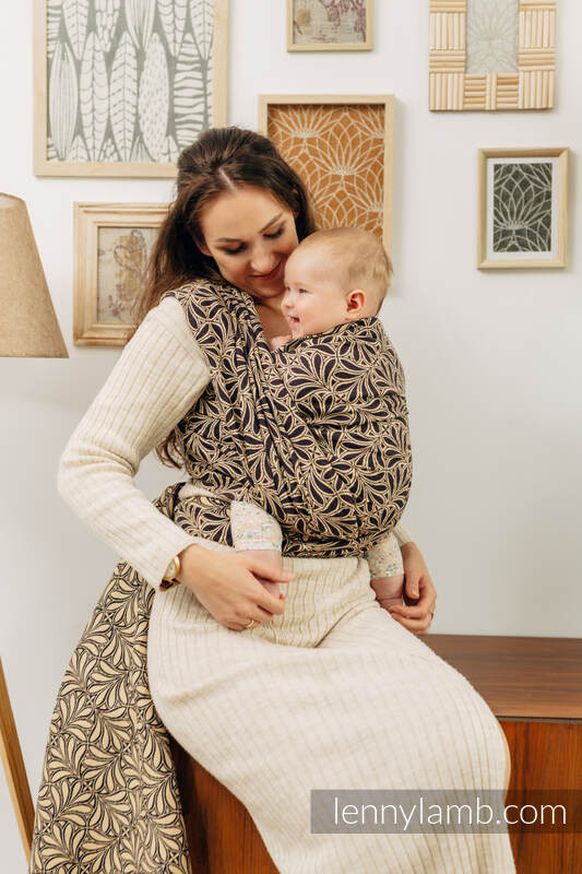 Lenny Lamb Woven Baby Wrap/Vävd sjal - INFINITY - TIMELESS - 100% bomull