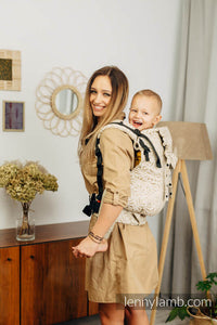 LennyPreschool Carrier - INFINITY - GOLDEN HOUR - 50% cotton, 50% bamboo viscose