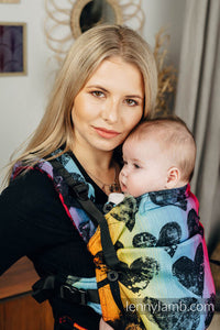 LennyUpGrade Carrier - LOVKA RAINBOW DARK  - 100% bomull