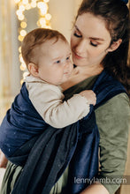 Ladda upp bild till gallerivisning, Lenny Lamb Woven Baby Wrap/Vävd sjal - FLAWLESS - UMBRA - 64% bomull, 36% Tussah silke
