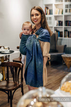 Laden Sie das Bild in den Galerie-Viewer, Lenny Lamb Ringsjal - LITTLE LOVE - NEO - 62% bomull, 38% silke
