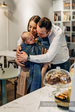 Laden Sie das Bild in den Galerie-Viewer, Lenny Lamb Ringsjal - LITTLE LOVE - NEO - 62% bomull, 38% silke
