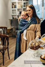 Ladda upp bild till gallerivisning, Lenny Lamb Woven Baby Wrap/Vävd sjal - LITTLE LOVE - NEO - 62% bomull, 38% silke
