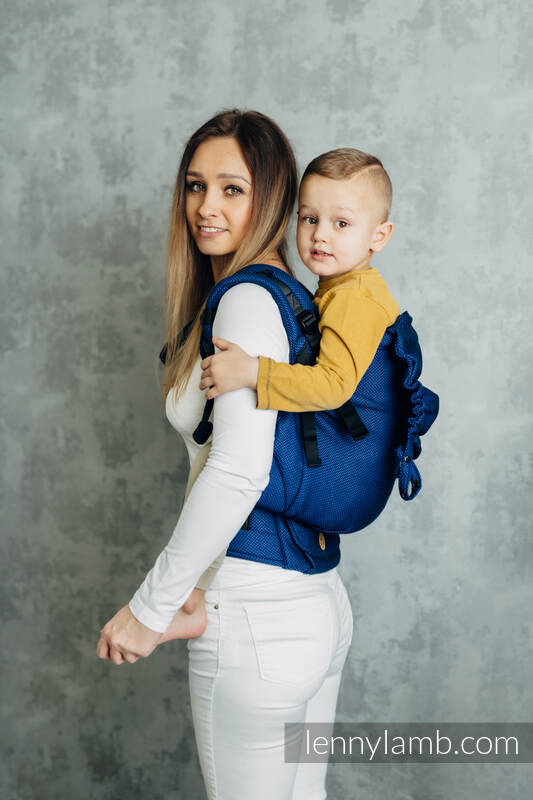 LennyPreschool Carrier - COBALT - 100% cotton