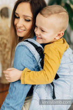 Ladda upp bild till gallerivisning, LennyPreschool Carrier - DECO - PLATINUM BLUE - 100% bomull
