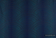 Load image into Gallery viewer, LennyPreschool Carrier - PEACOCK&#39;S TAIL - QUANTUM - 100% cotton
