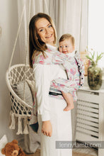 Laden Sie das Bild in den Galerie-Viewer, LennyHybrid Half Buckle Carrier - MAGNOLIA - 100% bomull - Standard
