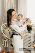 Laden Sie das Bild in den Galerie-Viewer, LennyHybrid Half Buckle Carrier - MAGNOLIA - 100% bomull - Standard
