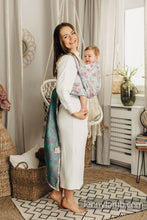 Laden Sie das Bild in den Galerie-Viewer, Lenny Lamb Woven Baby Wrap/Vävd sjal - MAGNOLIA - 100% bomull
