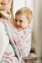 Laden Sie das Bild in den Galerie-Viewer, Lenny Lamb Woven Baby Wrap/Vävd sjal - MAGNOLIA - 100% bomull
