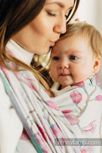 Laden Sie das Bild in den Galerie-Viewer, Lenny Lamb Woven Baby Wrap/Vävd sjal - MAGNOLIA - 100% bomull
