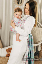 Laden Sie das Bild in den Galerie-Viewer, Lenny Lamb Woven Baby Wrap/Vävd sjal - MAGNOLIA - 100% bomull
