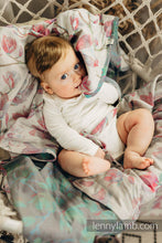 Laden Sie das Bild in den Galerie-Viewer, Lenny Lamb Woven Baby Wrap/Vävd sjal - MAGNOLIA - 100% bomull
