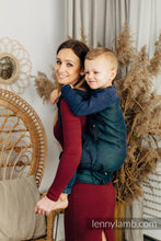 Ladda upp bild till gallerivisning, LennyPreschool Carrier - PEACOCK&#39;S TAIL - QUANTUM - 100% bomull
