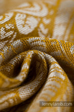 Laden Sie das Bild in den Galerie-Viewer, Lenny Lamb Woven Baby Wrap/Vävd sjal - WILD SOUL - AURUM - 100% bambu viskos
