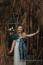 Laden Sie das Bild in den Galerie-Viewer, Lenny Lamb Ringsjal - RAINFOREST - NOCTURNAL - 54% bomull, 46% Tencel™
