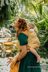 Lenny Lamb Woven Baby Wrap/Vävd sjal - WILD SOUL - AURUM - 100% bambu viskos