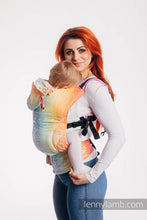 Load image into Gallery viewer, LennyGo Ergonmic Carrier - SYMPHONY RAINBOW LIGHT - 100% bomull - Utförsäljning!
