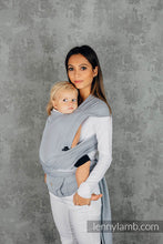 Ladda upp bild till gallerivisning, LennyHybrid Half Buckle Carrier - BASIC LINE LITTLE HERRINGBONE GREY - 100% bomull - Standard
