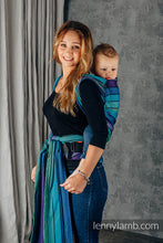 Ladda upp bild till gallerivisning, LennyHybrid Half Buckle Carrier - PROMENADE - 100% bomull - PreSchool
