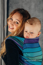 Ladda upp bild till gallerivisning, LennyHybrid Half Buckle Carrier - PROMENADE - 100% bomull - PreSchool
