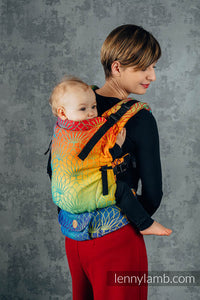 LennyUpGrade Carrier - RAINBOW LOTUS - 100% cotton