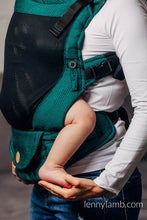 Ladda upp bild till gallerivisning, LennyUpGrade Mesh Carrier - BASIC LINE EMERALD - 75% Bomull, 25% polyester
